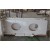 Crystal White Marble Vanity Top Double Sink