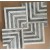 Carla White Italy Grey Marble Linear Strips Mosaic Tiles