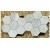 Hexagon Bianco Carrara Marble Mosaic Tiles