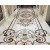 Stone Water-jet Pattern Medallion Marble Floor Inlay For Living Room