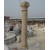 Hand Carved China Beige Marble Column Pillar