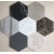 Hexagon Marble Mosaic Tiles