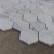 50mm Carrara White Marble Hexagonal Mosaic Tile For Wall And Floor