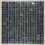 China Black Marquina Square Stone Mosaic Wall Tile Stones 15X15 Polished