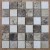 Crema Marfil & Dark Emperador Marble Mosaic Tile For Wall And Floor