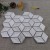 Gray 3D Marble Polished Mosaic Tiles For Backsplash