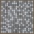 Gray White Marble Simple Mosaic Patterns Tiles For Walls And Floor