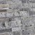 Italian Silver Grey Travertine Split Face Mosaic For Wall Decoration