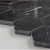 Black Nero Marquina Hexagon Marble Mosaic For Floor Tile