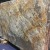 Exotic Stone Golden Lightning Granite Slab For L Shape Countertop