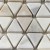 Backsplash Mosaic And Bathroom Triangle Marble Mosaic Tile