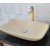 China Suppliers Rectangle Egyprt Cream Colored Natural Marble Stone Sink