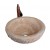 Honey Onyx Natural Stone Round Sink For Bathroom