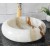 White Onyx Natural Stone Vessel Sink