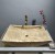 Emperador Light Marble Bathroom Wash Basin Stone Sink