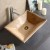 Hotel Project Natural Bathroom Stone Sink Stone Wash Basin US $125.00 / Set | 10 Sets (Min. Order)