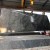 Polished Black Dark Gery Granite Stone Countertop Slab Wall Covering