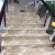 Light Emperador Marble Steps Risers With Custom Sizes