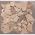 Pebble Tile Stone Flat Brown Limestone Backspash Bathroom Floor Wall Shower