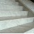 Grooved Natural Stone Bianco Carrara White Marble Stair Treads Non Slip