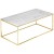 Marble Plus Stainless Steel Stand Fashion Coffee Table Modern Small Coffee Table Top