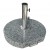 Wheeled Natural Grey Granite Stone Heavy Garden Umbrella Stand Base