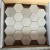 Chinese Eastern White Marble Mosaic Bathroom Floor Tile