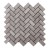 White Wood Marble Flooring Parquet Herringbone Tile Mosaic