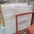 Elegant Straight Line White Onyx Ivory White Onyx Marble Slab