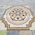 Living Room Waterjet Marble Medallion Tile