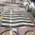 Nature Black White Marble Waterjet Flooring