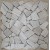 Calacatta Gold Marble & Glass Mosaic Tile