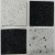 BITTO Scratch Resistant Flat Edge Diamond Black Quartz Countertop