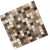 European Outdoor Square 2 Inch Mountain Pattern Decoration Floor Tile Table Mosaic