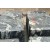 Natural Black Thunder Granite Large White Veins Tiles Slabs