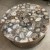 Purple Gemstone Table Top Semi Precious Agate Stone Coffee Table Top Living Room Furniture