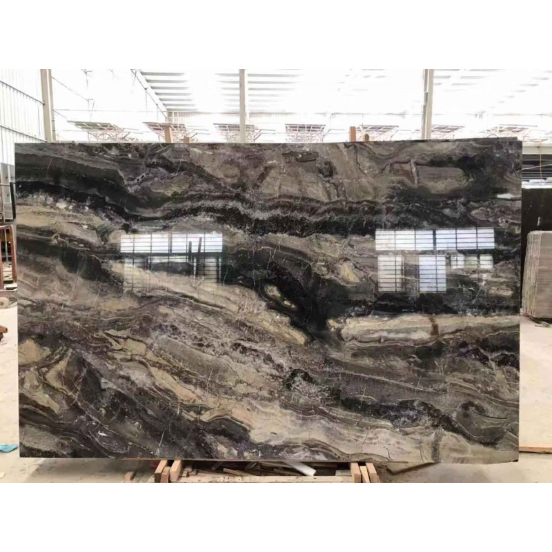 Italy Venice Black Marble Slab