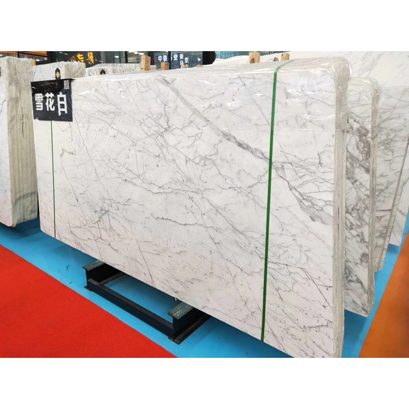 Italy Bianco Statuario Venato Marble Slab