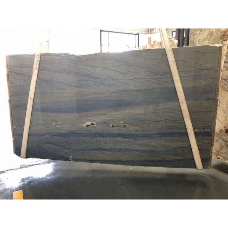 Brazil Luxury Blue Ocean Azul Macaubas Blue Granite