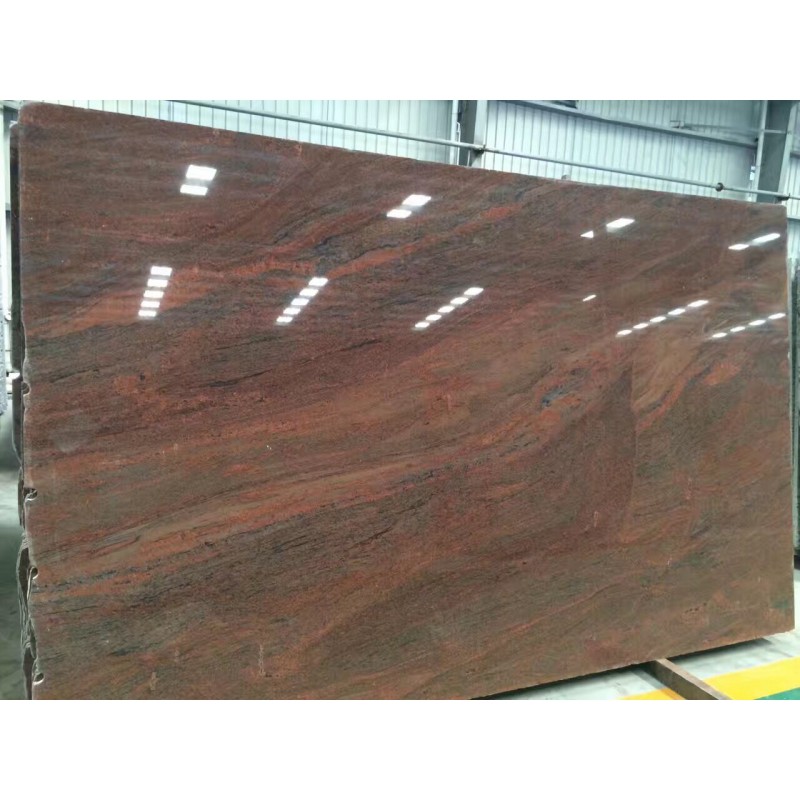 India Multicolor Red Granite