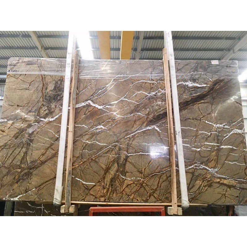 China Rain Forest Brown Marble