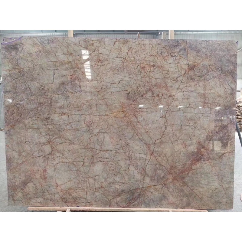 Italy Versailles Purple Red Vein Marble