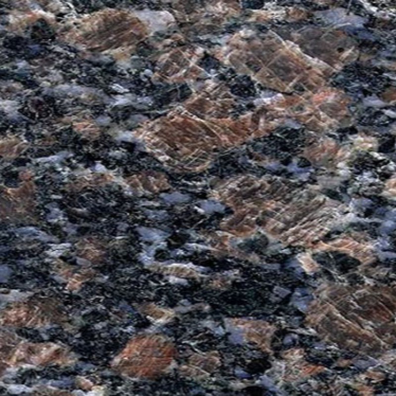 India Natural Blue Sapphire Granite Stone