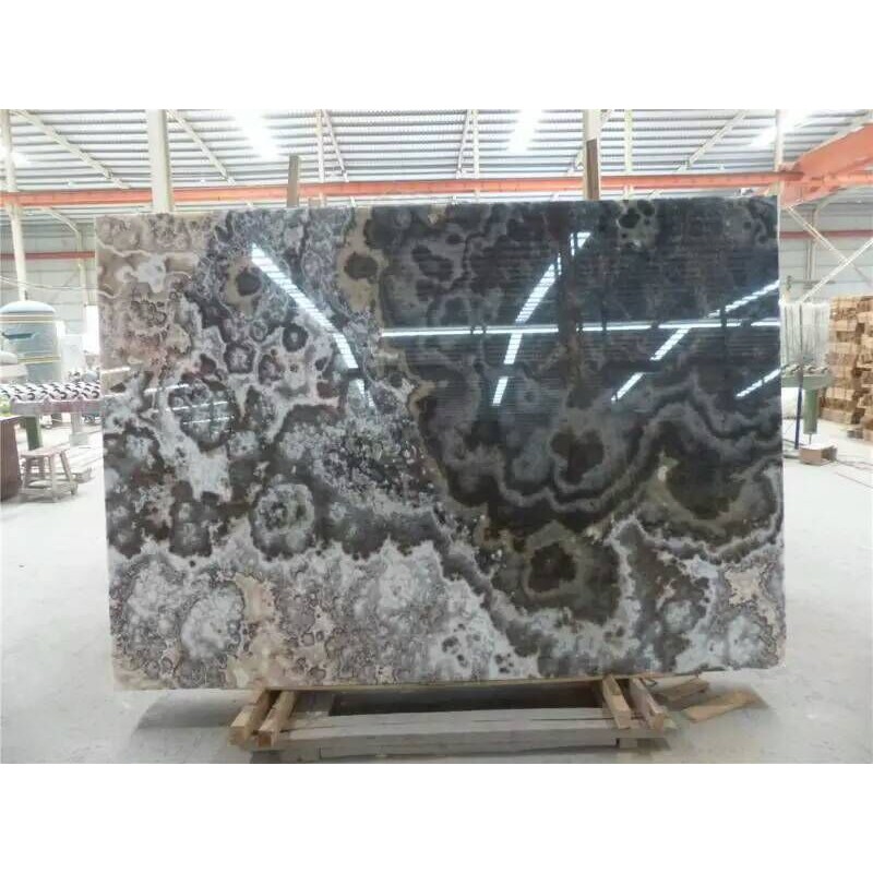 China Golden Black Onyx Marble