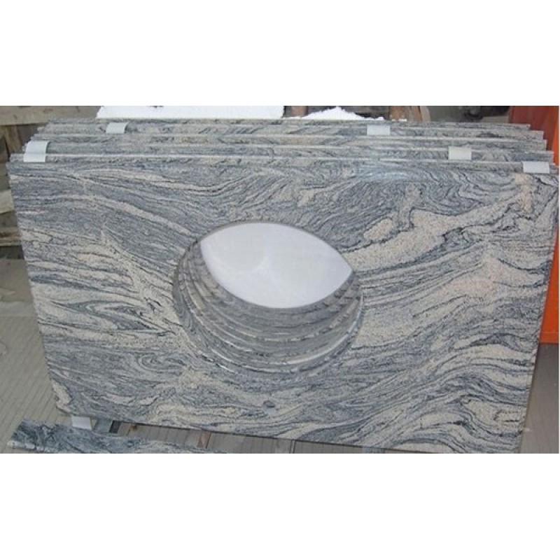 China Juparana Granite Bathroom Vanity Top Countertops