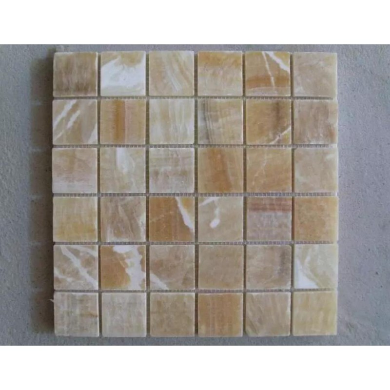 Jade Onyx Mosaic Tile For Kitchen And Bathroom Wall Decoration