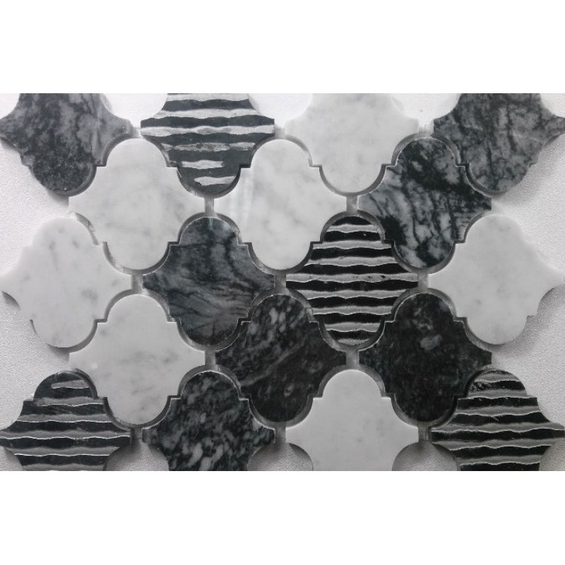 Mixed Colors Marble Mosaic Tile