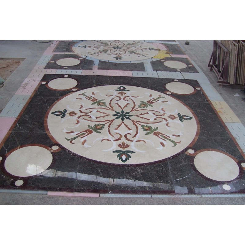 Marble Floor Medallion Tiles