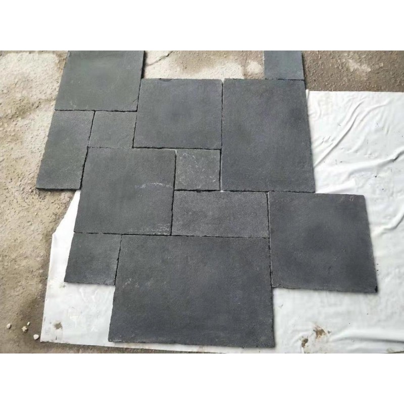 Black Slate Tile Rusty Slate Wall Decoration And Paving