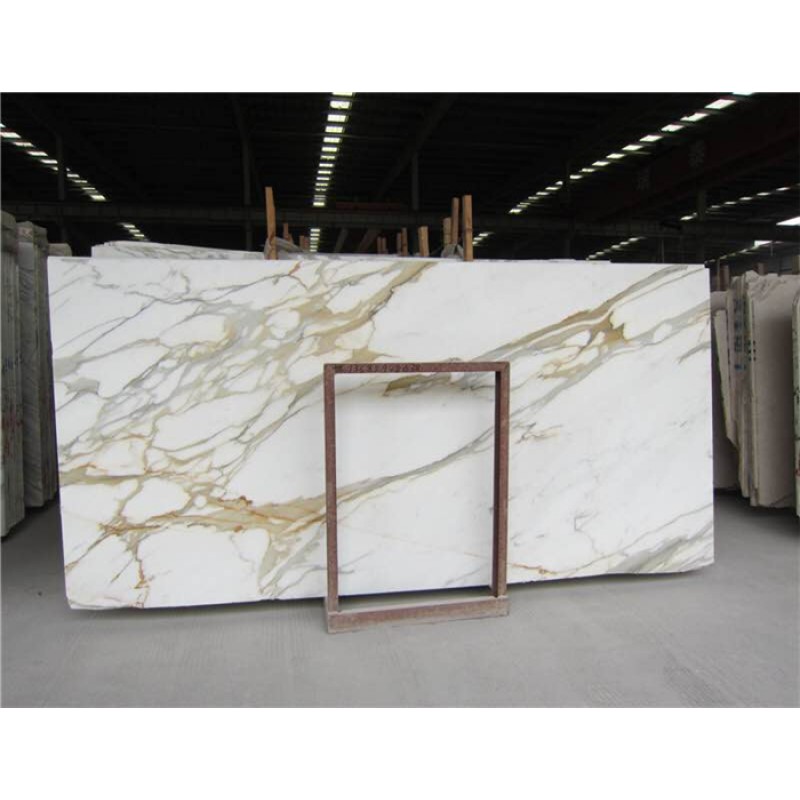 Xiamen Calcutta Gold Marble Slab For Sale